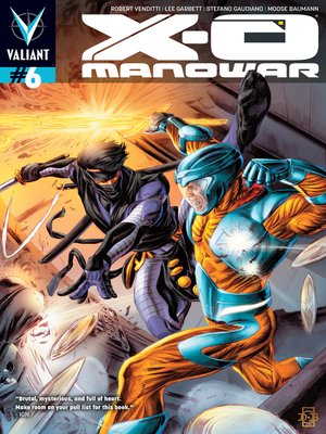 cover image of X-O Manowar (2012), Issue 6